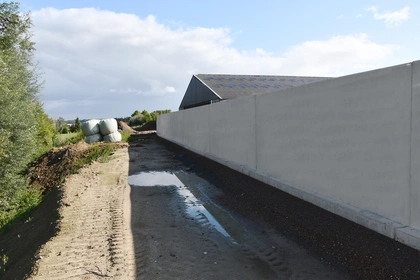 Murs de silo, Keerwanden, sleufsilo, CBS Beton, Wielsbeke, Landbouw Kruisem 2