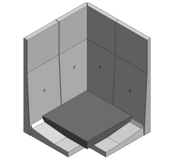 CLF12GS Zweiteilige Ecke