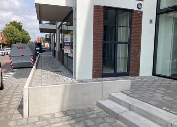 CBS Beton Nederland Emmen Prefab Beton Keerwanden infrastructuur niveauverschil appartementencomplex