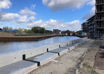 Keerwanden, CBS Beton, Waterkant, Betonnen Wanden, Nederland