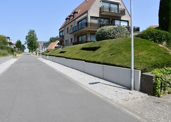 Keerwanden, betonnen wanden, CBS Beton, grondwerken, kust