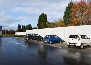 Keerwanden, betonnen wanden, CBS Beton, grondwerken, parking