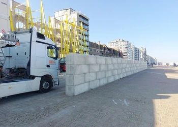 Modulobloc, CBS Beton, Betonnen blokken, beveiliging, werven
