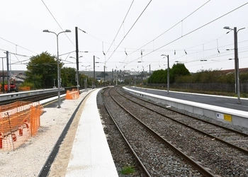 Perronboorden, SNCF, CBS Beton, betonnen wanden, station, murs de soutènement, Quai