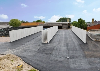 Sleufsilowanden, Agri L-wanden, keerwanden, landbouw, beton, CBS beton Wielsbeke, Agriwanden