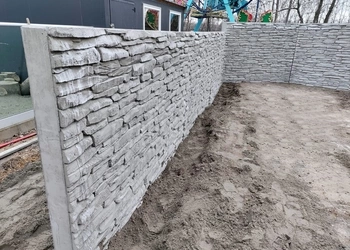 Structuurwanden, Keerwanden met print, betonnenwanden, CBS Beton, Wielesbeke